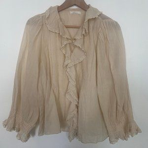 DOEN RIVER TOP - M - in ALABASTER